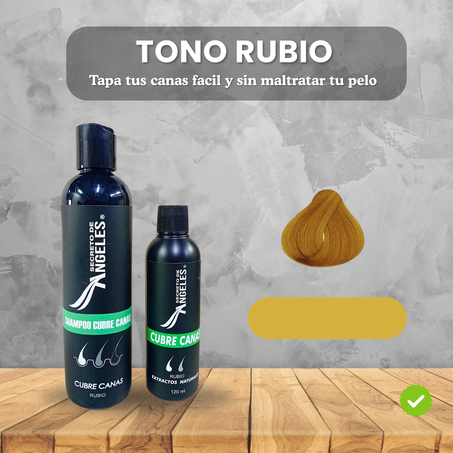 Shampoo Tapa Canas – Cabello Joven y Natural