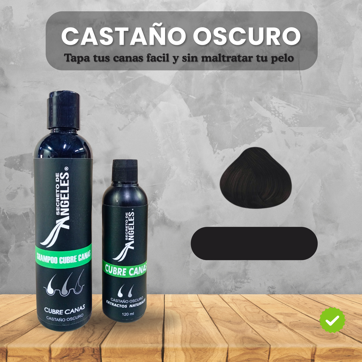 Shampoo Tapa Canas – Cabello Joven y Natural