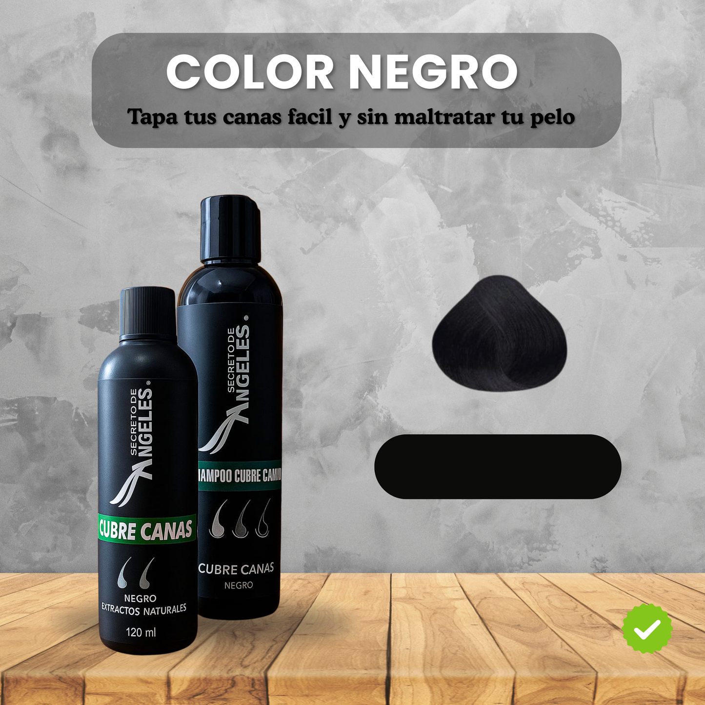 Shampoo Tapa Canas – Cabello Joven y Natural